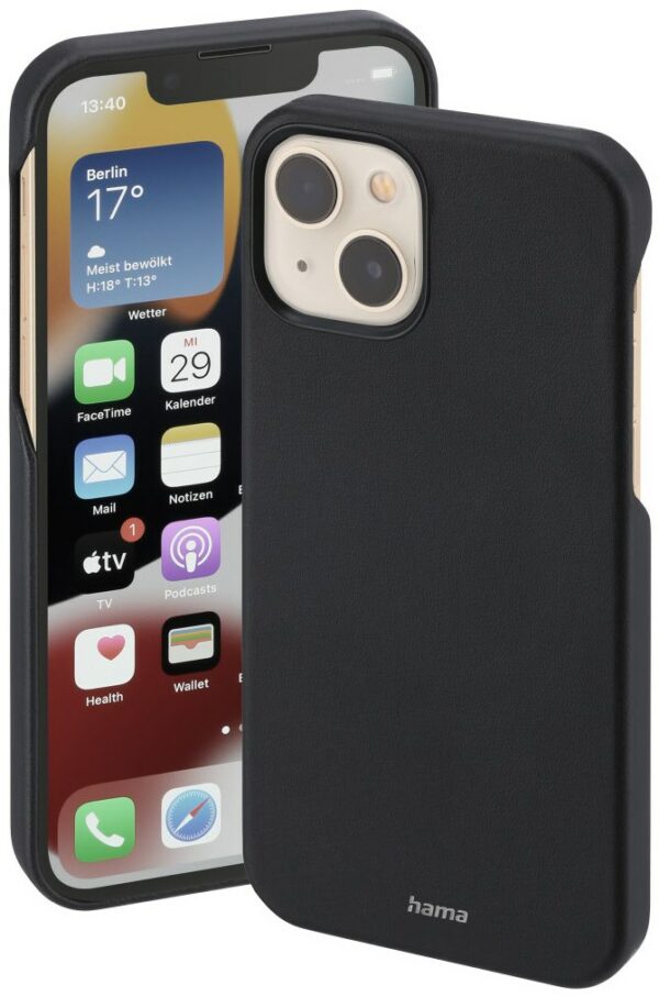 Hama Finest Sense Cover für iPhone 14 Plus schwarz