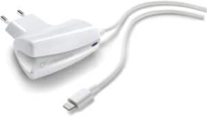 Cellular Line Netzteil + USB + Buchse weiß