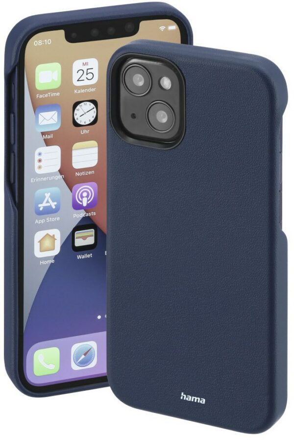 Hama MagCase Finest Sense Cover für iPhone 13 blau