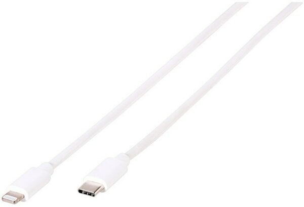 Vivanco USB-C/Lightning Kabel (1m) weiß