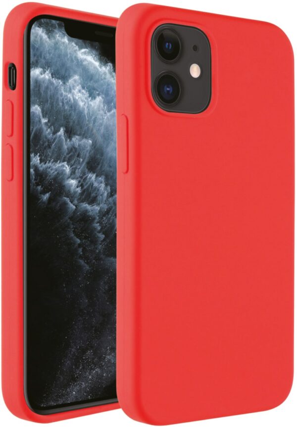 Vivanco HCVVIPH12M/PR Hype Cover für iPhone 12/12 Pro rot