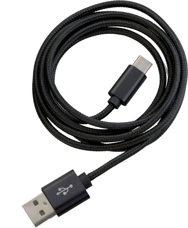 Peter Jäckel USB > USB Type-C Kabel (3m) schwarz