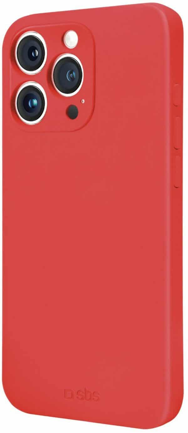 sbs Instinct Cover für iPhone 15 Pro rot