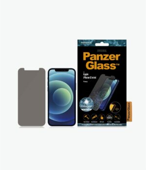 PanzerGlass Displayschutz Privacy St.Fit Antib für iPhone 12 mini