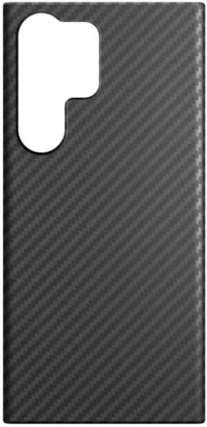 Black Rock Cover Carbon Ultra für Galaxy S23 Ultra schwarz