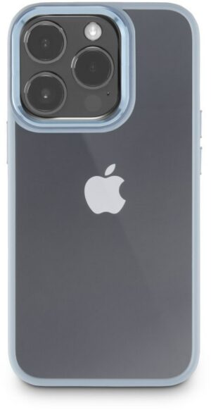 Hama Handyhülle Cam Protect für iPhone 15 Pro Max blau/transparent