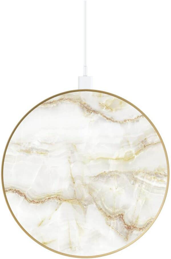 iDeal of Sweden QI Charger golden pearl marble