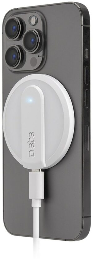 sbs Mag Wireless Charger (10W) weiß