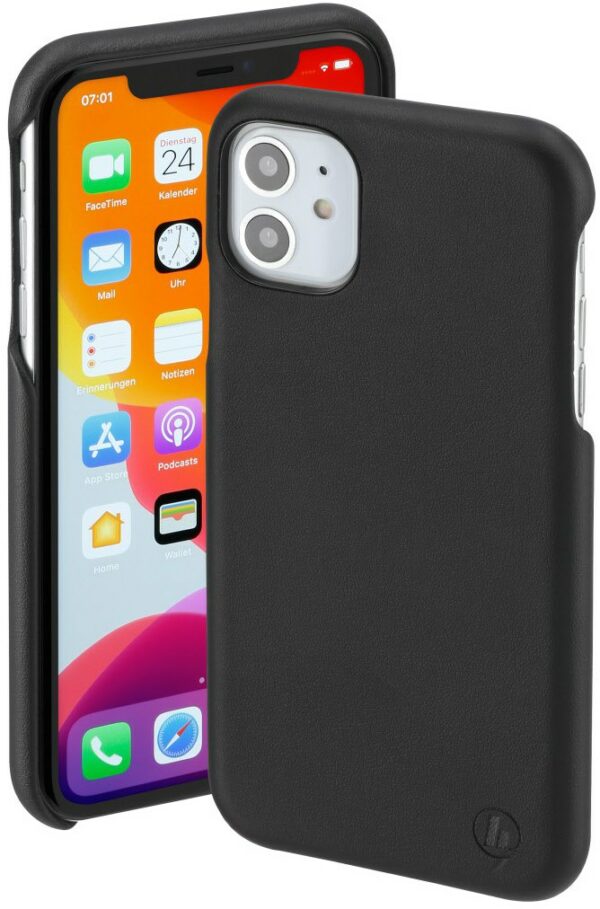 Hama Finest Sense Cover für iPhone 11 schwarz