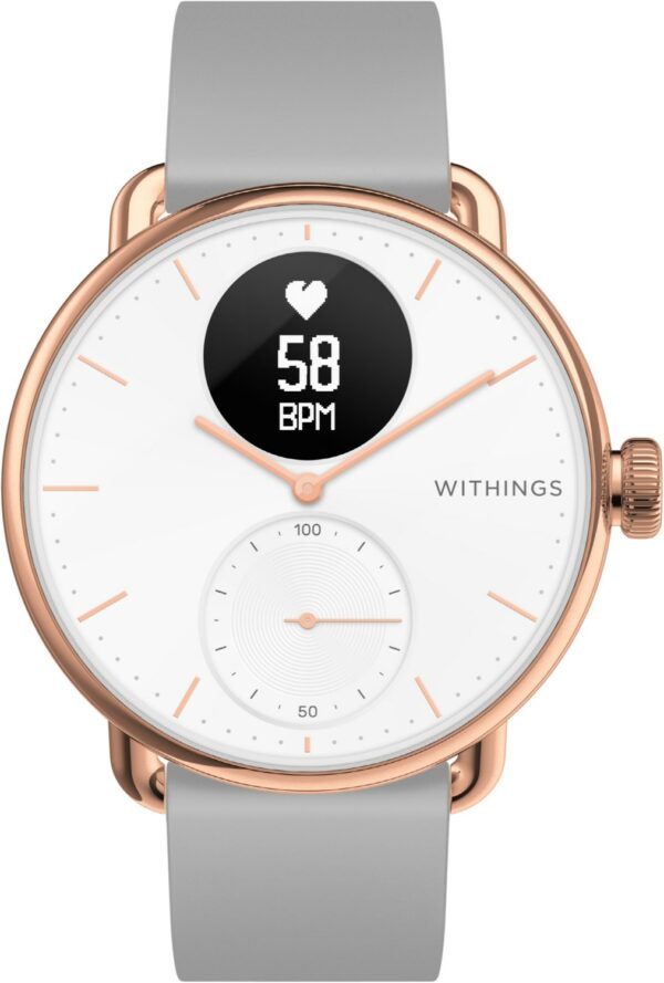 Withings ScanWatch (38mm) Smartwatch rosegold