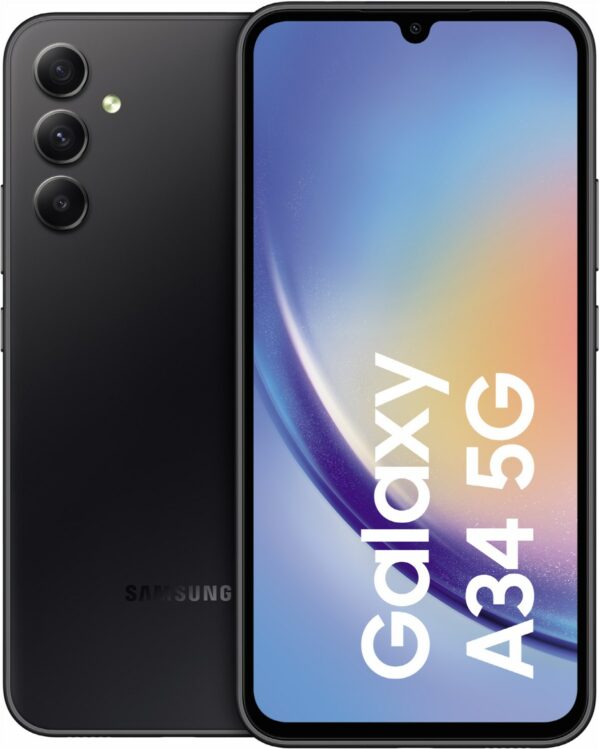 Samsung Galaxy A34 5G (128GB) EU Smartphone awesome graphite