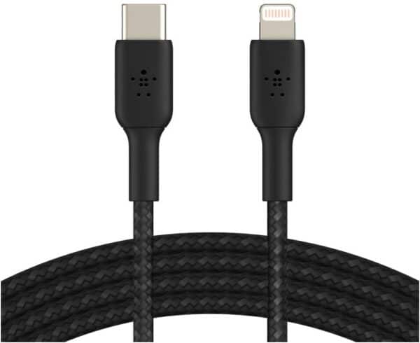 Belkin BoostCharge Lightning > USB-C (2m) schwarz