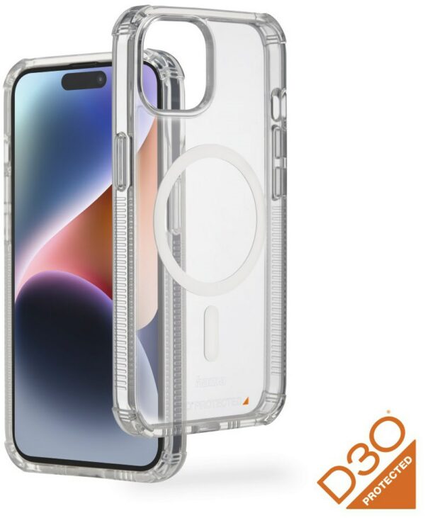 Hama MagCase Extreme Protect für iPhone 15 transparent