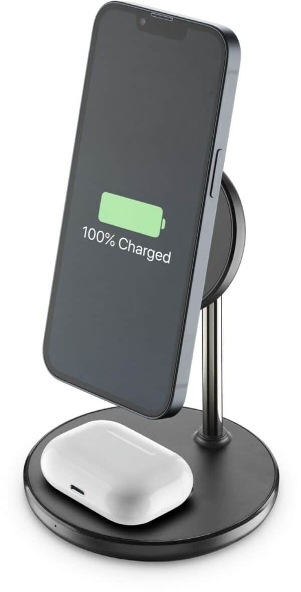 Cellular Line Mag Duo Wireless Charger (15W) schwarz