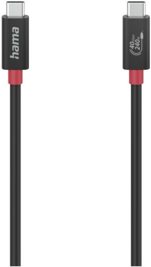 Hama USB-C-Kabel Gen3 (1m) schwarz