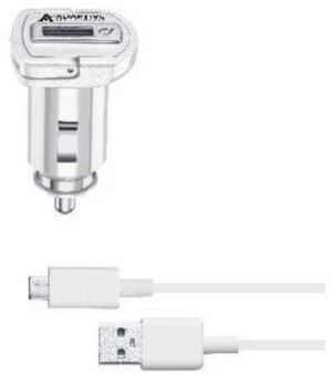 Cellular Line KFZ-Ladegerät Micro USB (15W) für Samsung weiß