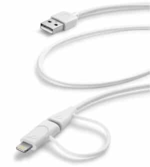 Cellular Line Lightning + Micro USB Dual 1m