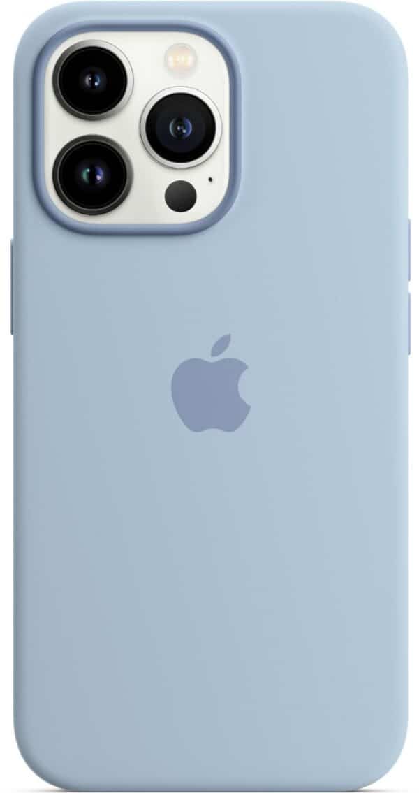 Apple Silikon Case mit MagSafe für iPhone 13 Pro dunstblau