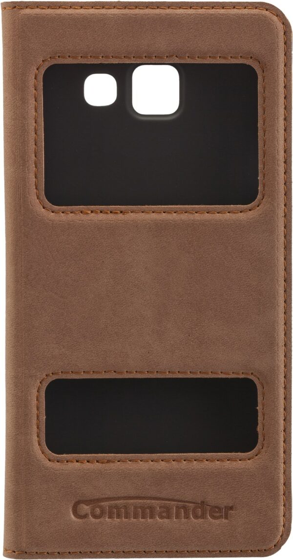 Commander Double Window Schutz-/Design-Cover nubuk brown