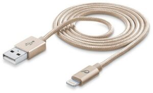 Cellular Line USB Kabel Longlife Lightning (1m) gold