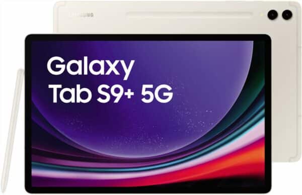 Samsung Galaxy Tab S9+ (256GB) 5G Tablet beige