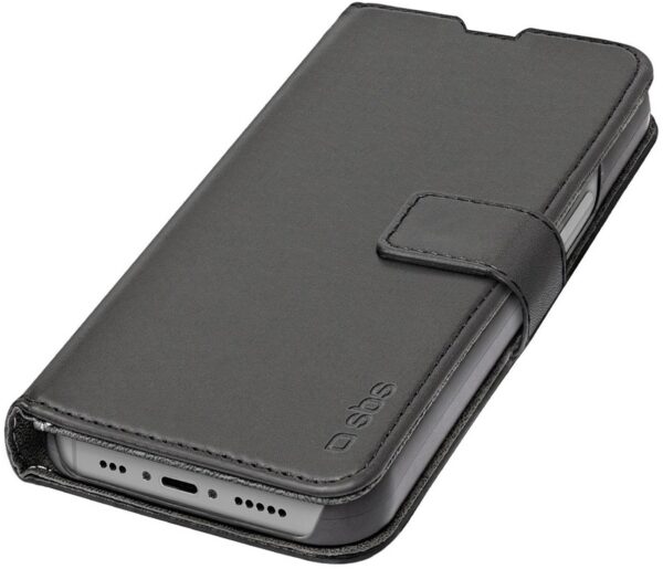 sbs Wallet Bookcase für iPhone 14 Plus schwarz