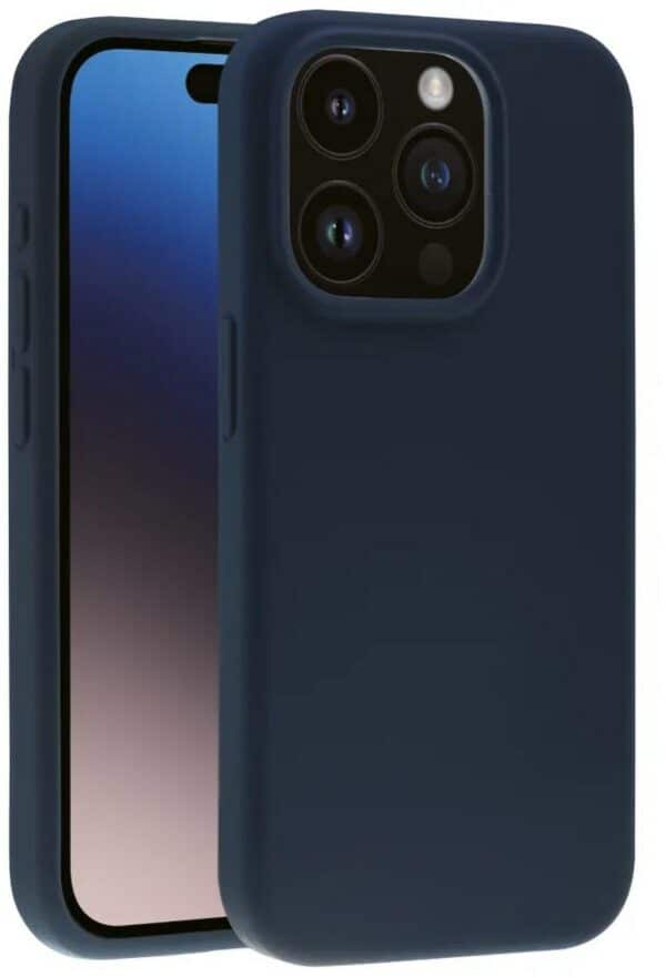 Vivanco Mag Hype Cover für iPhone 15 Pro navy blue