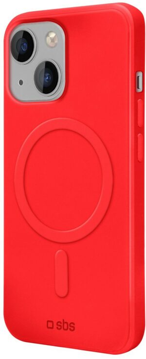 sbs Smooth Mag Cover für iPhone 14 Plus rot