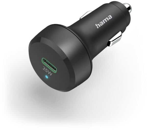 Hama Auto-Schnellladegerät (25W) schwarz