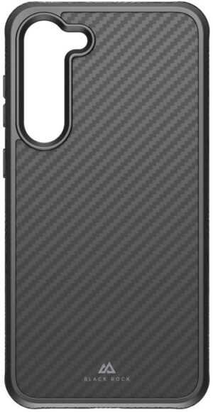 Black Rock Cover Robust Carbon für Galaxy S23+ schwarz